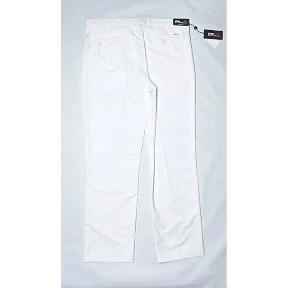 RLX Ralph Lauren Men's Tailored Fit Performance Twill Pants White Size 36 x 32 - Picture 4 of 8